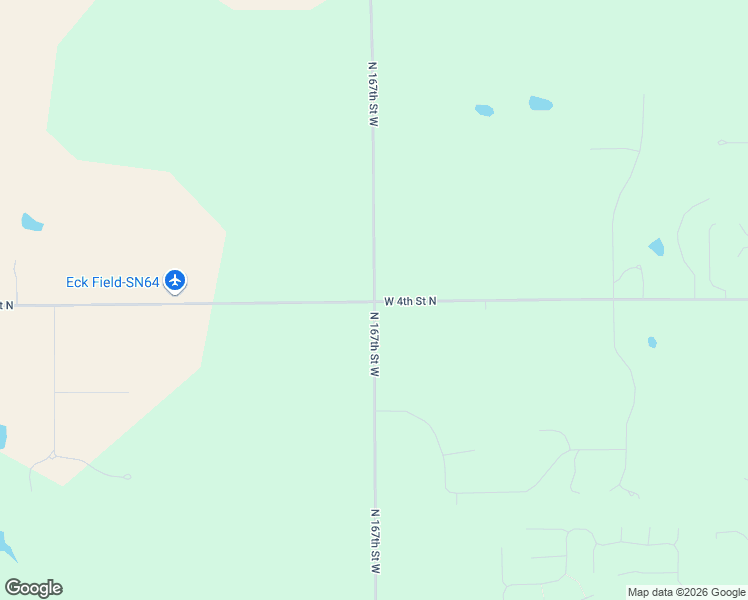 map of restaurants, bars, coffee shops, grocery stores, and more near 800 North 167th Street West in Goddard