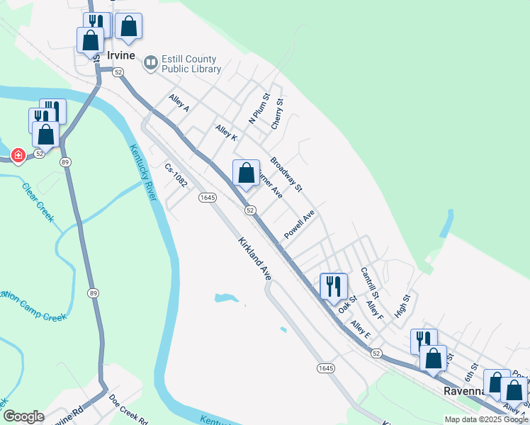 map of restaurants, bars, coffee shops, grocery stores, and more near 220 Hood Avenue in Irvine