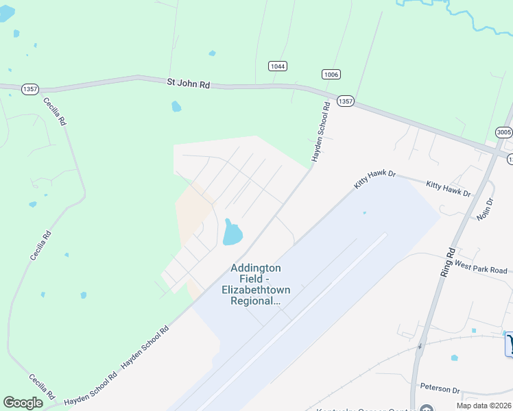 map of restaurants, bars, coffee shops, grocery stores, and more near 112 Hopewell Court in Elizabethtown