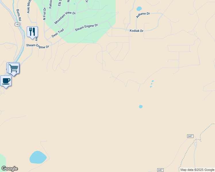 map of restaurants, bars, coffee shops, grocery stores, and more near 259 Spring Circle in Brian Head