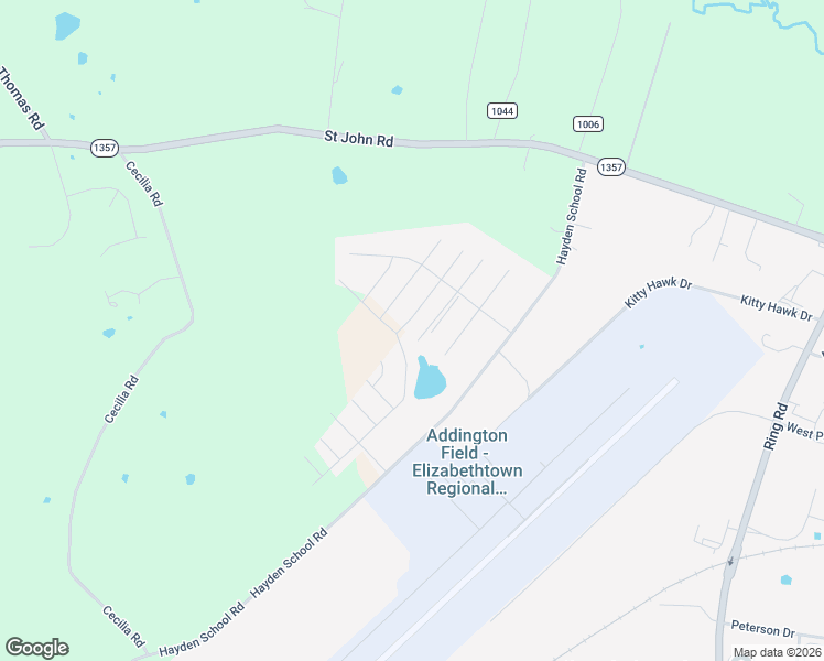 map of restaurants, bars, coffee shops, grocery stores, and more near 125 Hopewell Court in Elizabethtown