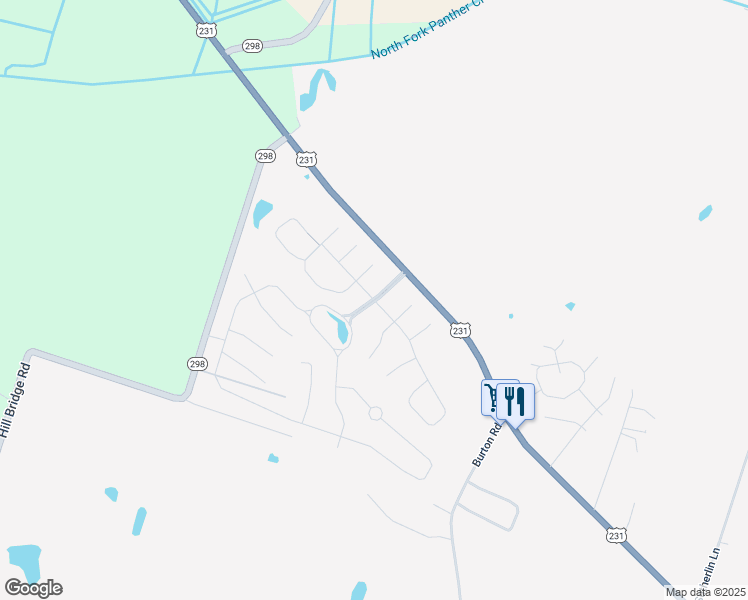 map of restaurants, bars, coffee shops, grocery stores, and more near 2301 Deer Valley Boulevard in Utica