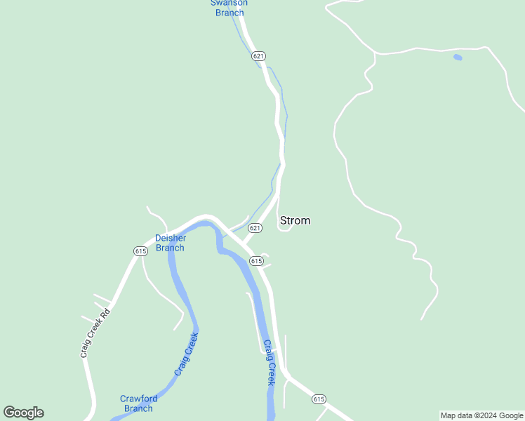 map of restaurants, bars, coffee shops, grocery stores, and more near 129 Roaring Run Road in Eagle Rock