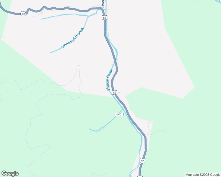 map of restaurants, bars, coffee shops, grocery stores, and more near 167 Highway 65 in Delbarton