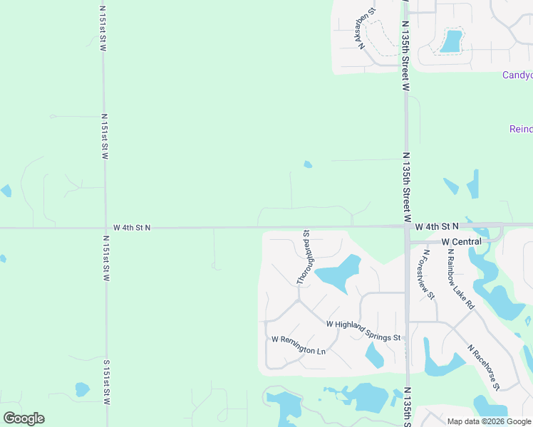 map of restaurants, bars, coffee shops, grocery stores, and more near 14138-14628 West 4th St N in Goddard