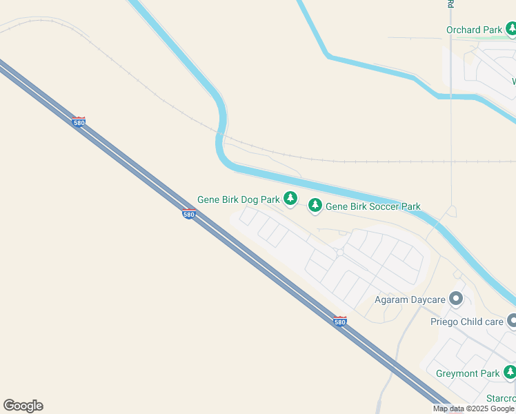 map of restaurants, bars, coffee shops, grocery stores, and more near 28301 South Lammers Road in Tracy