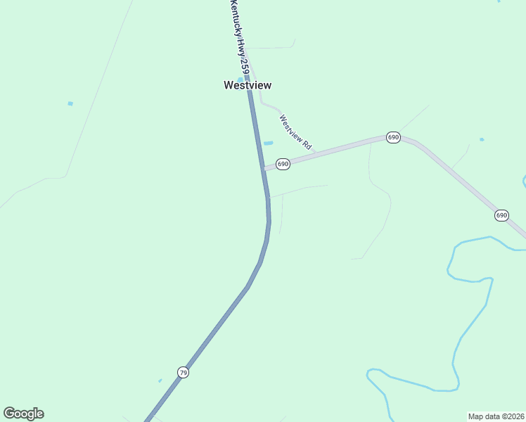 map of restaurants, bars, coffee shops, grocery stores, and more near Kentucky Highway 259 in Westview