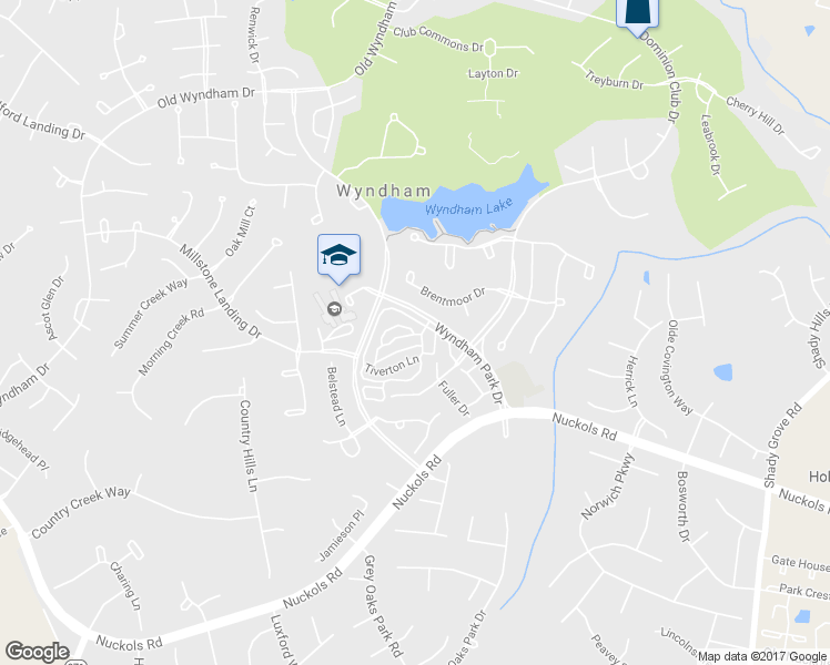 map of restaurants, bars, coffee shops, grocery stores, and more near 5711 Dorrington Circle in Glen Allen