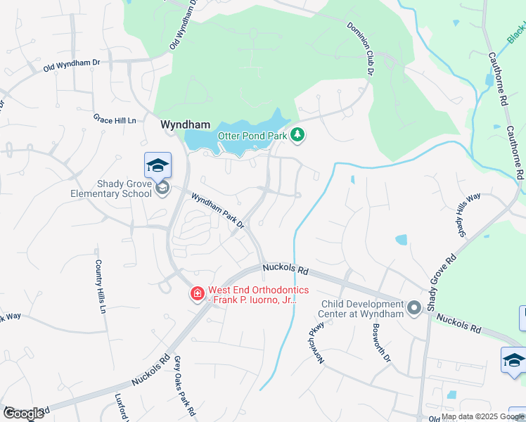map of restaurants, bars, coffee shops, grocery stores, and more near 11721 Park Forest Court in Glen Allen