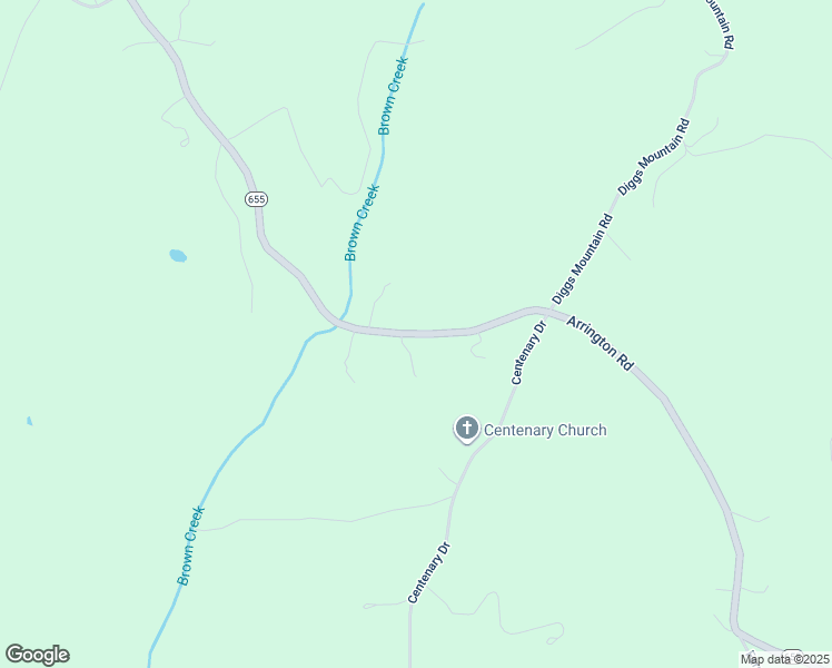 map of restaurants, bars, coffee shops, grocery stores, and more near Arrington Road in Arrington