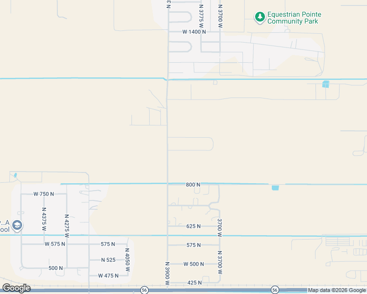 map of restaurants, bars, coffee shops, grocery stores, and more near 3836 925 North in Cedar City