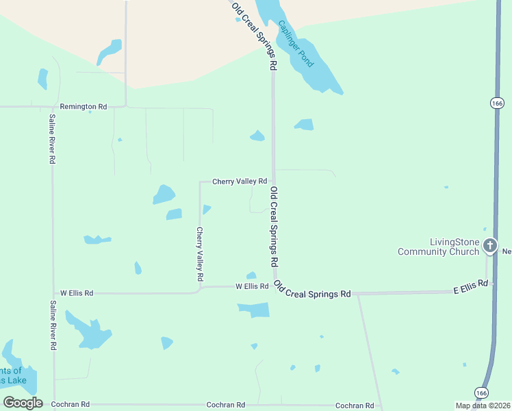map of restaurants, bars, coffee shops, grocery stores, and more near 16391 Old Creal Springs Road in Marion