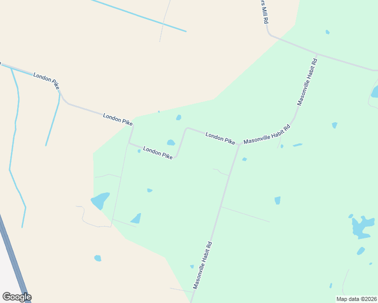 map of restaurants, bars, coffee shops, grocery stores, and more near 3474 London Pike in Philpot