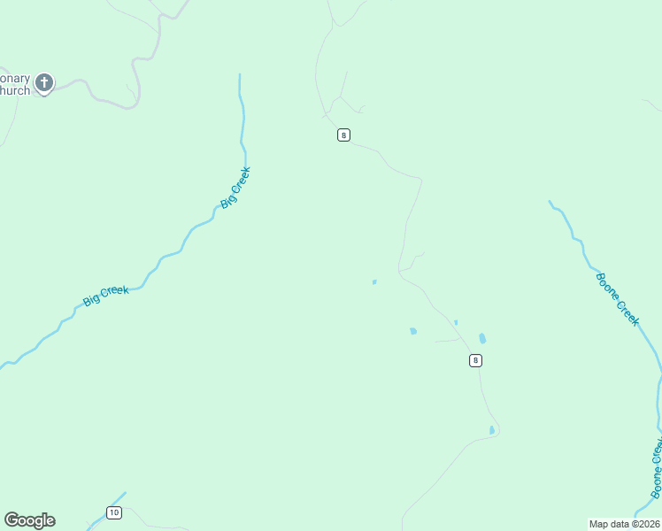 map of restaurants, bars, coffee shops, grocery stores, and more near 2134 Powley Creek in Hinton