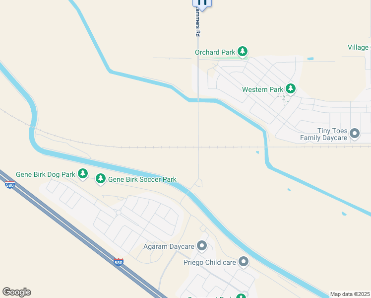 map of restaurants, bars, coffee shops, grocery stores, and more near 28301 South Lammers Road in Tracy