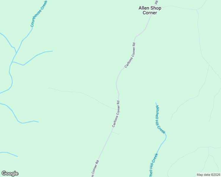 map of restaurants, bars, coffee shops, grocery stores, and more near 2369 Carltons Corner Road in King and Queen Court House