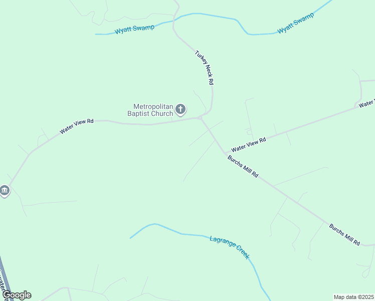map of restaurants, bars, coffee shops, grocery stores, and more near 1230 Water View Road in Water View