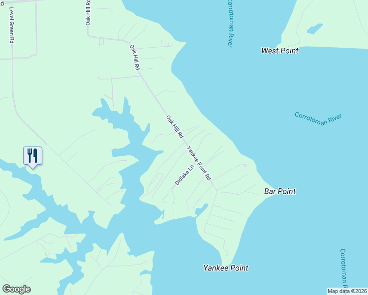 map of restaurants, bars, coffee shops, grocery stores, and more near 975 Oak Hill Road in Lancaster