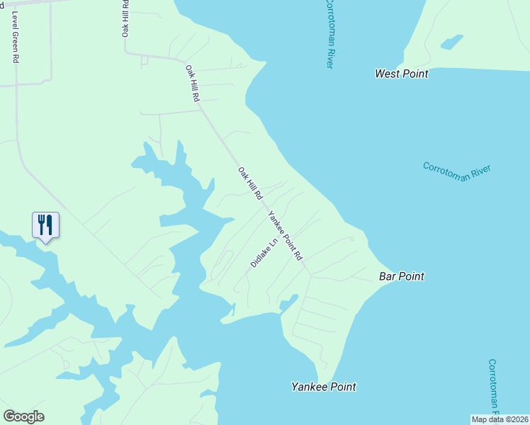 map of restaurants, bars, coffee shops, grocery stores, and more near 975 Oak Hill Road in Lancaster