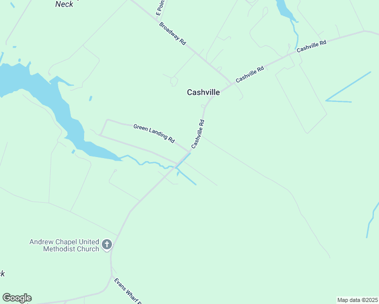 map of restaurants, bars, coffee shops, grocery stores, and more near 15468 Cashville Road in Onancock