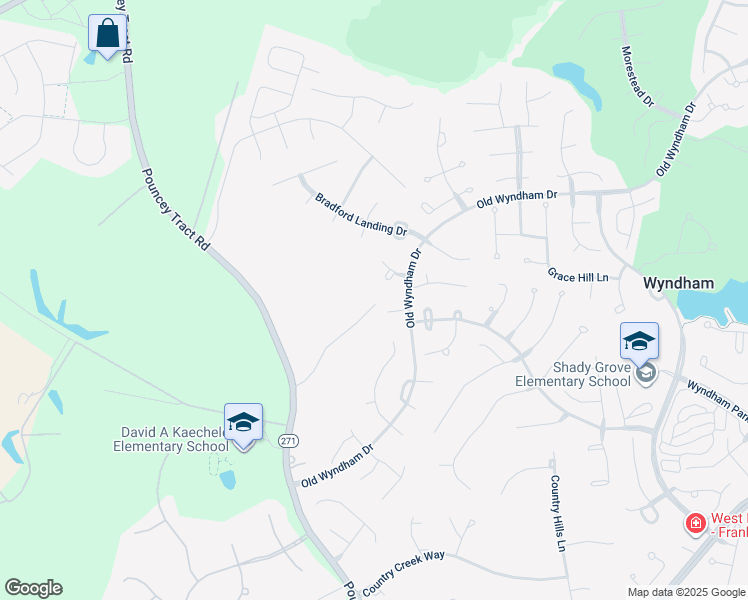 map of restaurants, bars, coffee shops, grocery stores, and more near 12296 Countryview Drive in Glen Allen