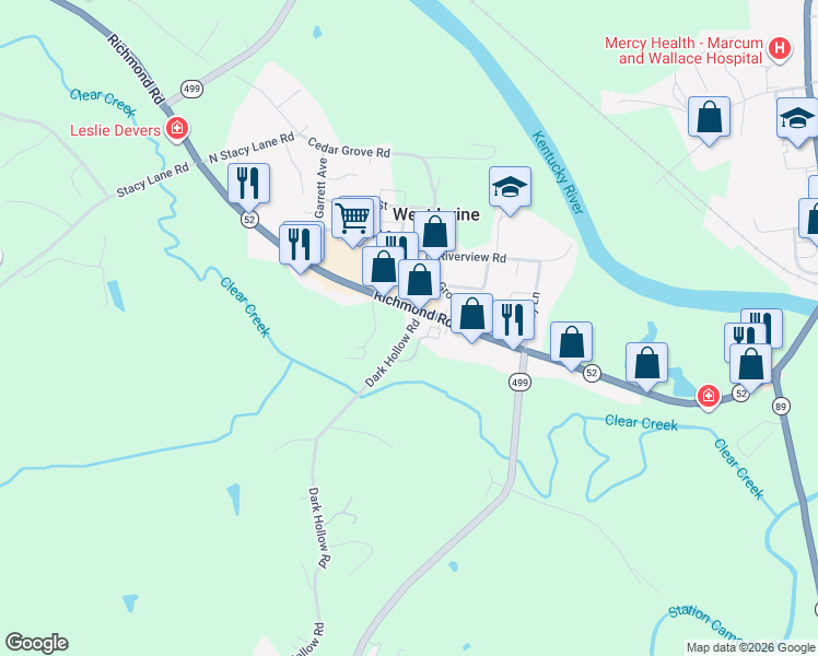 map of restaurants, bars, coffee shops, grocery stores, and more near 38 Dark Hollow Road in Irvine