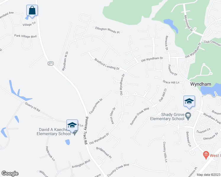 map of restaurants, bars, coffee shops, grocery stores, and more near 12296 Countryview Drive in Glen Allen