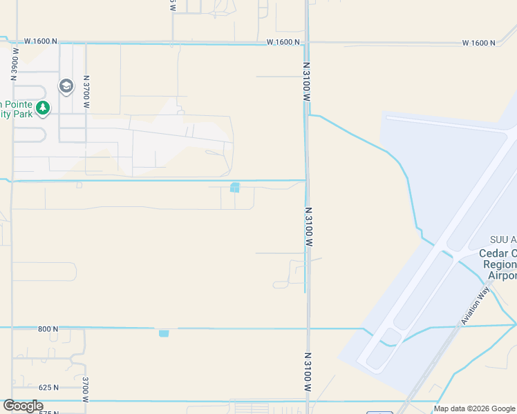 map of restaurants, bars, coffee shops, grocery stores, and more near 1130 Indigo Street in Cedar City
