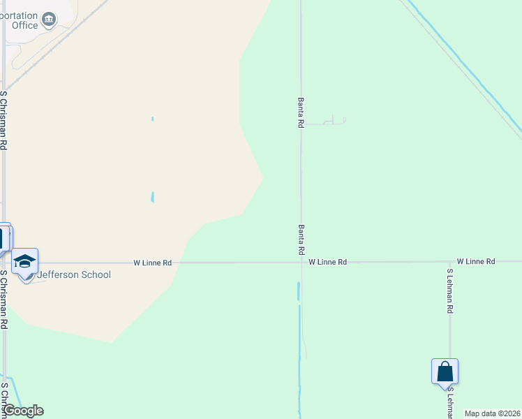 map of restaurants, bars, coffee shops, grocery stores, and more near 28201 Banta Road in Tracy