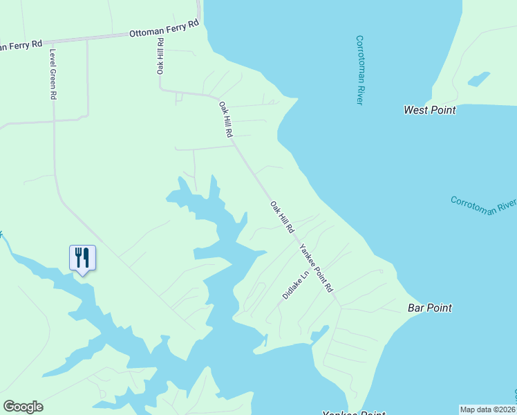 map of restaurants, bars, coffee shops, grocery stores, and more near 792 Oak Hill Road in Lancaster