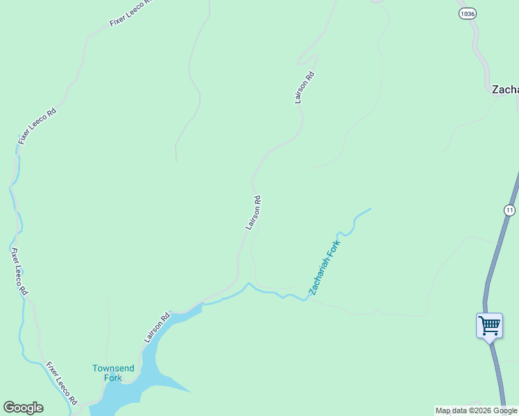 map of restaurants, bars, coffee shops, grocery stores, and more near 179 Lairson Road in Campton