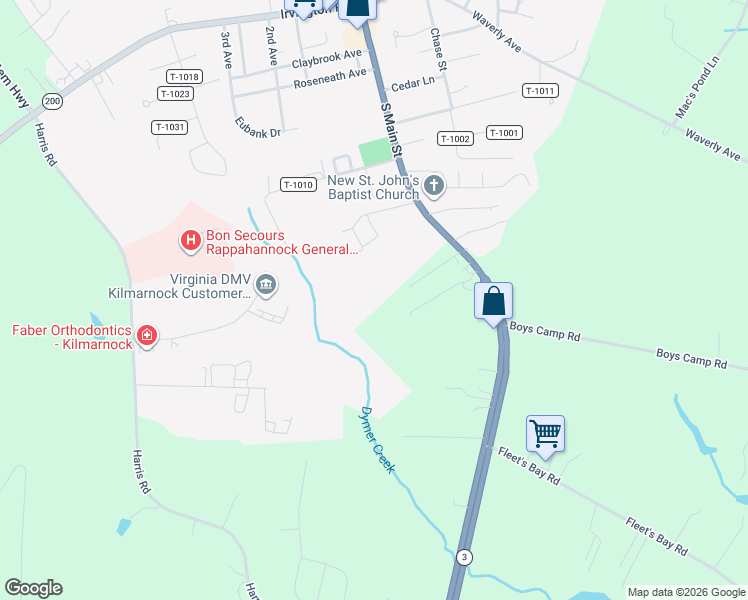 map of restaurants, bars, coffee shops, grocery stores, and more near 158 Dilvers Road in Kilmarnock