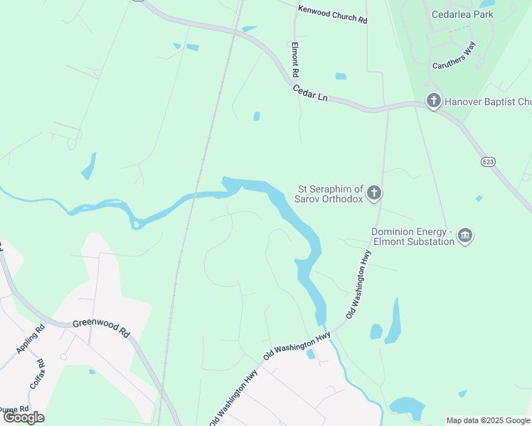 map of restaurants, bars, coffee shops, grocery stores, and more near 11804 Mill Cross Terrace in Glen Allen