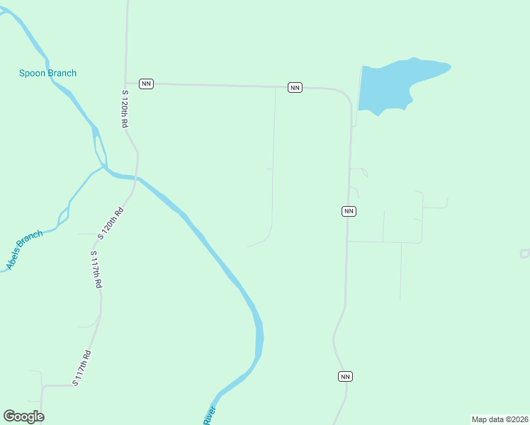 map of restaurants, bars, coffee shops, grocery stores, and more near 4728 South 125th Road in Bolivar