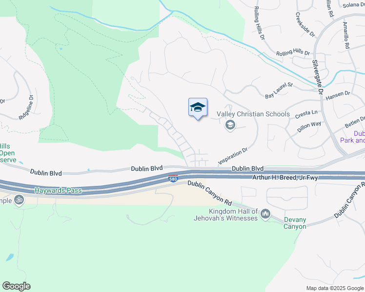 map of restaurants, bars, coffee shops, grocery stores, and more near 10747 Craigtown Lane in Dublin