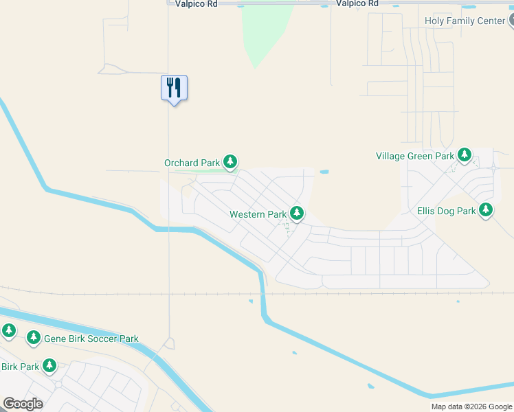 map of restaurants, bars, coffee shops, grocery stores, and more near 27580 South Lammers Road in Tracy