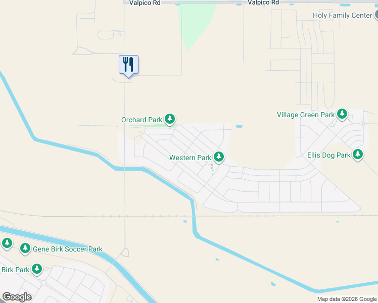 map of restaurants, bars, coffee shops, grocery stores, and more near 27580 South Lammers Road in Tracy