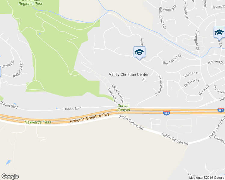 map of restaurants, bars, coffee shops, grocery stores, and more near 10779 Ruthven Lane in Dublin