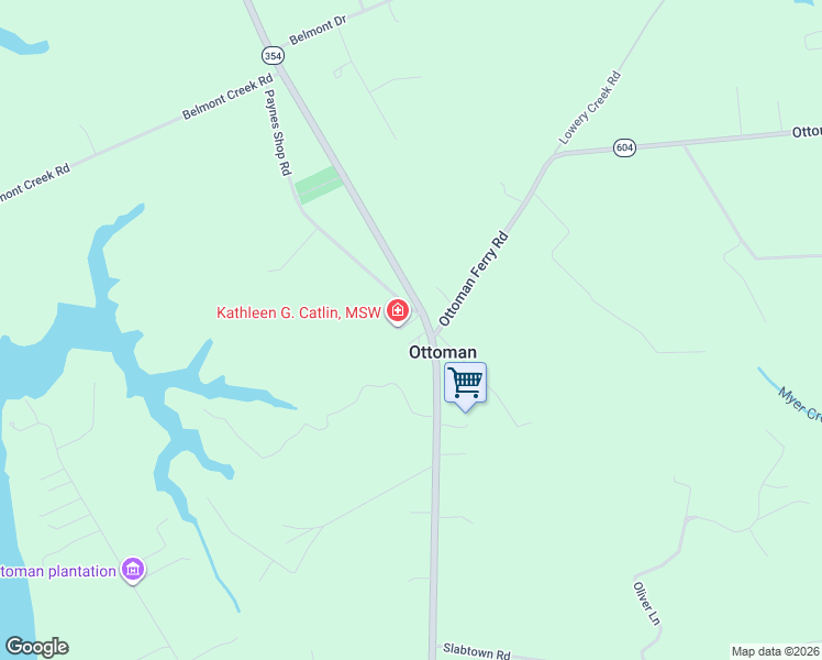 map of restaurants, bars, coffee shops, grocery stores, and more near 9832 River Road in Lancaster