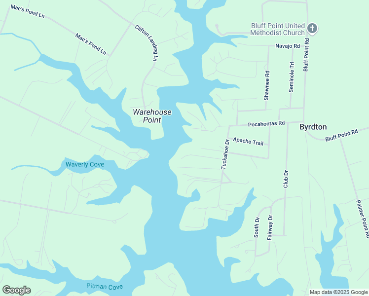 map of restaurants, bars, coffee shops, grocery stores, and more near 150 Tuckahoe Drive in Kilmarnock