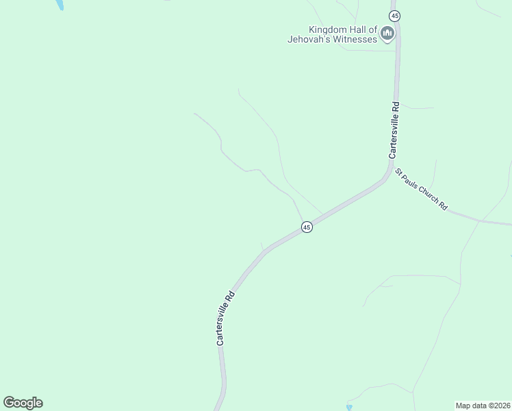 map of restaurants, bars, coffee shops, grocery stores, and more near 1734 Cartersville Road in Goochland