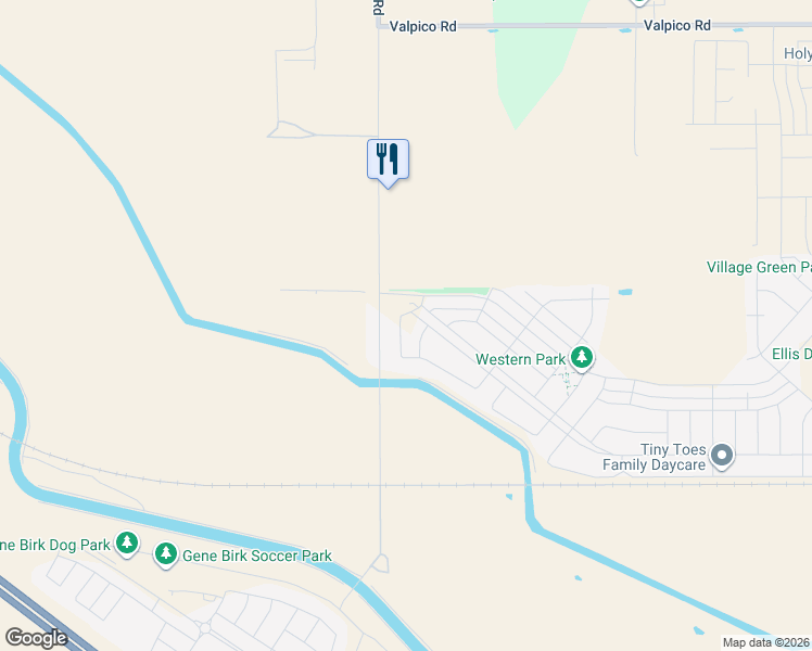map of restaurants, bars, coffee shops, grocery stores, and more near 4124 Maddy Avenue in Tracy