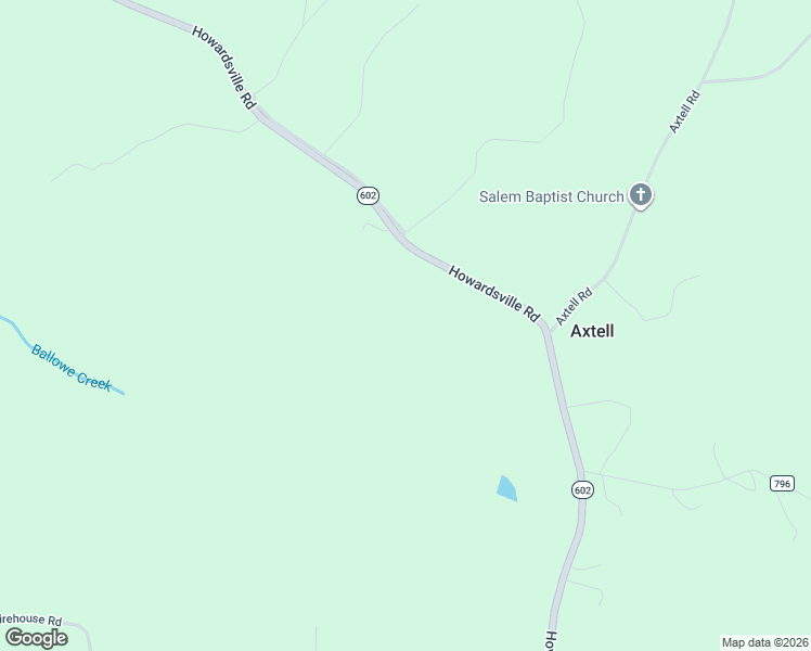 map of restaurants, bars, coffee shops, grocery stores, and more near 10239 Howardsville Road in Howardsville