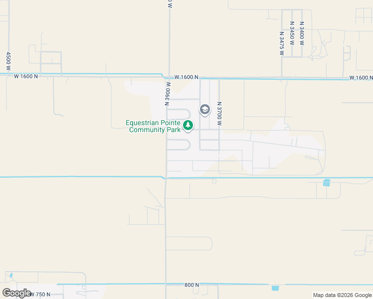 map of restaurants, bars, coffee shops, grocery stores, and more near North 3900 West in Cedar City