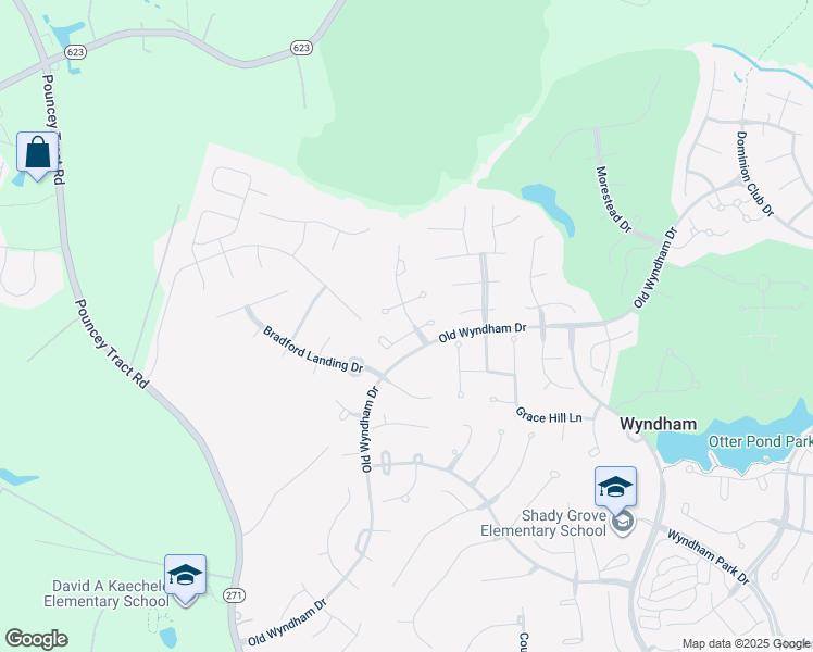 map of restaurants, bars, coffee shops, grocery stores, and more near 12300 Collinstone Place in Glen Allen