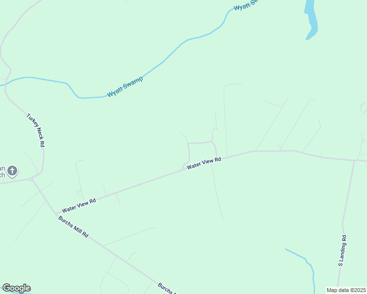 map of restaurants, bars, coffee shops, grocery stores, and more near 2179 Water View Road in Water View