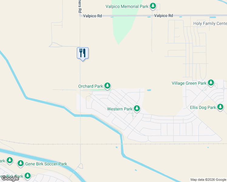 map of restaurants, bars, coffee shops, grocery stores, and more near 27400 South Lammers Road in Tracy