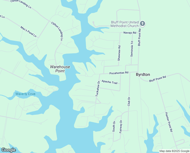 map of restaurants, bars, coffee shops, grocery stores, and more near 64 Tuckahoe Drive in Kilmarnock