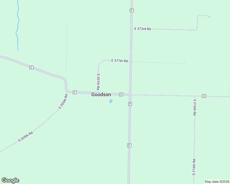 map of restaurants, bars, coffee shops, grocery stores, and more near 2105 State Road C in Goodson