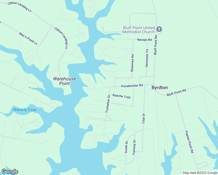 map of restaurants, bars, coffee shops, grocery stores, and more near 64 Tuckahoe Drive in Kilmarnock